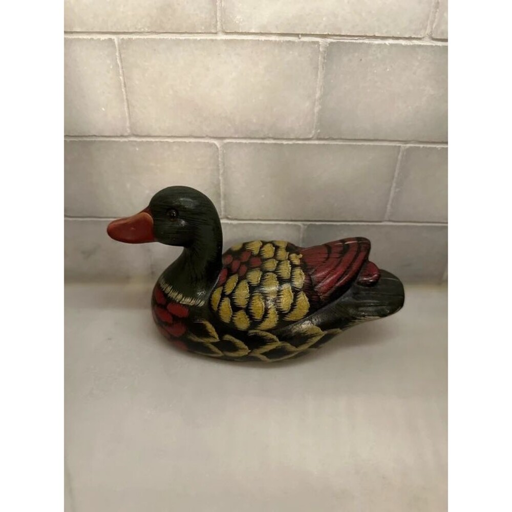 Ceramic Duck Figurine